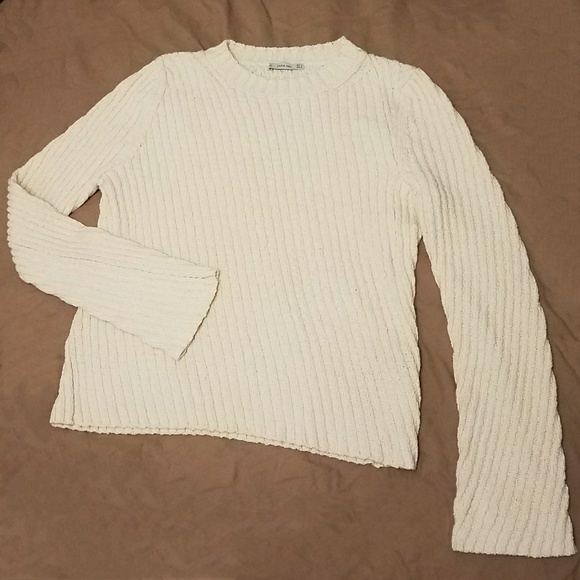 Zara Diagonal Knit Sweater - Picture 2 of 6